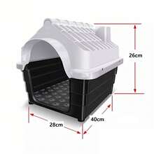 Pet House N1 House For Dogs And Cats Comfort And Safety - 藍色 - 查看 4