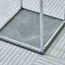 Nest Of Tables Set Of 3 Nested End Tables, Nesting Coffee Tables, Side Table With Metal Frame For Living Room Reception, Bedside Tables, Stacking Side Tables Lamp Tables - Beton Grey - View 6