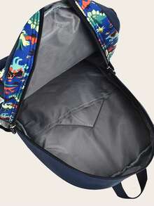 全新可爱卡通儿童背包、书包、旅行背包，适合开学季 - 彩色 - 查看 2