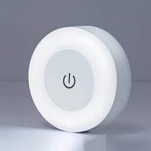 1pc Touch Sensor Night Light, Soft Warm & Cool White Light, Dimmable 3 Colors, Wall Lamp Suitable For Baby Room Night Light,Hallway, Bedroom, Bathroom, Living Room, Closet, Compact Design, Easy Installation,USB Rechargeable Baby Shower Family Decorations Gifts