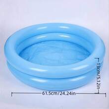Piscina inflable circular para familias y niños, piscina de natación y piscina de playa, permitiendo que sus hijos disfruten de la alegría del verano
