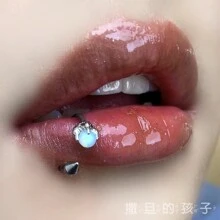 Anello per il labbro in acciaio al titanio a forma di artiglio di drago, gioiello da piercing personale a spirale
