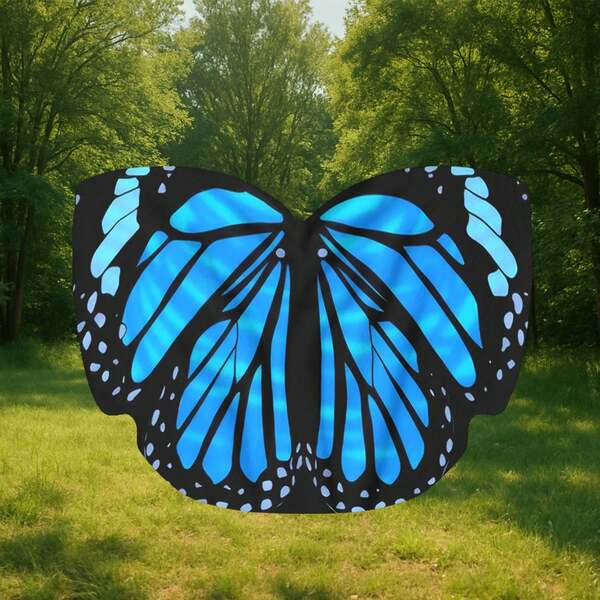 قطعة واحدة ربطة فراشة ، ربطة ديكور فراشة ، ربطة في أوروبا والولايات المتحدة وأمريكا للرقص الشرقي ، يمكن استخدامها كبطانية لتغطية البطانية ، أداة متعددة الاستخدامات لالتقاط الصور ، معدات عيد الهالوين ، هدايا العطلات