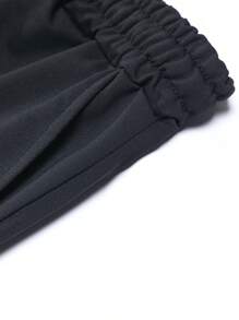 4pcs Men's Basic Solid Cargo Shorts, Drawstring Waist Regular Fit Casual Outdoor Shorts With Pockets, Suitable For Daily Wear, Outdoor, Sports, Running, Golf, Fishing, Basketball, Camping, Gym, Swimming And Beach