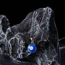 MDFUN 1 件百搭时尚邪眼吊坠项链，适合男女，适合派对/节日/日常佩戴