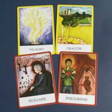 Chakra Wisdom Oracle Tarot Spanish Language Card Deck Mystery Divination Card Game Cards For Family Party Game Friends Party Gift