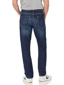 Men's Athletic Stretch Jeans - Colors - Indigo Wash - View 2