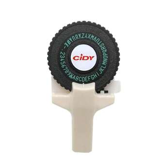 CiDy LabelMaker With FREE 2Refills Manual Typewriter Tape Embossing 3DLabel