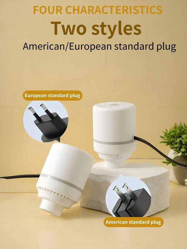 1 Piece Of Handheld Vacuum Pump. 1 Button To Start. Easy To Operate. Strong Suction. Save Space When Traveling. Good Grip. It Takes About 1 Minute To Complete Vacuuming. It Is Suitable For Traveling And Storing Clothes. There Are Many Specifications To Choose From, Including US And European Regulations.