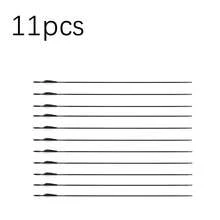 11pcs Metal Arrows, Outdoor Practice Accessories - Forest Hunting Metal Material - Multicolor - View 3