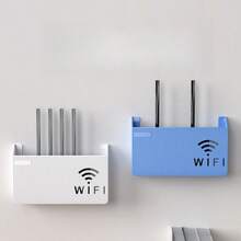 2 szt./1 szt. Uchwyt do routera bezprzewodowego, łatwy w montażu – schowek na ścianę bez wiercenia, polerowana powierzchnia, wielofunkcyjny organizer do domu i biura, praktyczny haczyk, półka ścienna na Wi-Fi, schowek na router, organizer na kable do salonu bez wiercenia, schowek na ścianę, bezprzewodowy Wi-Fi, dekoder TV