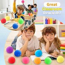 Stress Balls Bulk For Kids And Adults: 32 Pack Mini Squishy Ball For Anxiety Relief - Color Changing Sensory Fidget Toy For Autism Kids Calming - Small Prizes For Student Classroom - 彩色 - 查看 5
