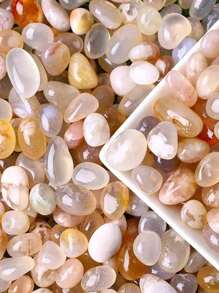 50 جرام/100 جرام/150 جرام/3000 جرام من حجر العقيق الساكورا، حصاة، حجر ديكور خزان الأسماك، ديكور المنزل، لتزيين حوض السمك، مخطط الالتصاق، منظر طبيعي للحديقة، حصى خزان السمك ، ديكور النبات