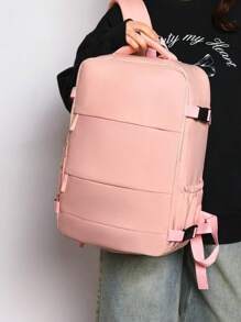 Mochila de viaje de equipaje de mano de 40x20x25cm, adecuada para Ryanair, avión, viaje, hombres y mujeres, compartimento para portátil de 14 pulgadas, para la escuela, exterior, viaje, oficina, universidad, escuela secundaria, transporte, deportes