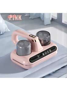 1pc Dust Mite Remover, Portable Handheld Vacuum Cleaner, Cleaning Dust Removal Supplies, Fur Suction Device, Cordless Handheld Vacuum Cleaner, Effectively Cleans Beds, Sofas, Pet Hair And Carpets, Cleaning Supplies - Multicolor - View 15