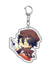 bandai Accesorio de anime Llavero acrílico de anime - Bungou Stray Dogs Lindo colgante de estilo Y2K de dibujos animados, adecuado para bolsos y llaves, regalo perfecto para fans, accesorios de cosplay, llavero de coche, bolso, mochila, pequeña joya, accesorios, regalos creativos, regalos de estudiante, accesorios de coche, colgante de bolso, accesorios escolares