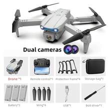 TOKQI E99/K3 Foldable Drone With 480P Dual Cameras, Altitude Hold, 360° Flip, Remote Control - Ideal For Beginners, USB Charging, Suitable For Outdoor Use - Great Gift, 4-Axis Quadcopter For Indoor And Outdoor