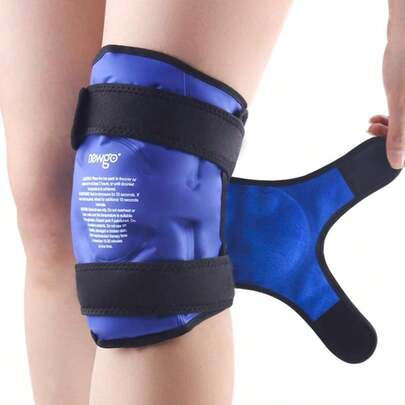 Ice Pack For Knee Replacement Surgery Reusable Gel Cold Pack Wrap Around Entire Knee Ice Pack Wrap For Injuries Pain Relief Meniscus Tear ACL Swelling-Local Delivery