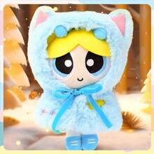 Powerpuff Girls Cape Plush Keychain | Bubbles Buttercup Blossom Cloak Stuffed Toy Hanging Charm | Cartoon Character Magical Cape Bag Pendant | Weatherproof Soft Plushie for Kids Girls | Official Licensed Merchandise - 彩色 - 查看 4
