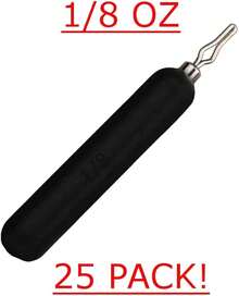 A: Paquete de 25 (1/8 oz) Negro