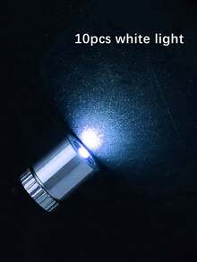 10/20/50 قطعة أضواء كهربائية مطلية تضيء في الظلام، إضاءة ليلية صغيرة بالبطارية، أضواء دفاقة صغيرة، إضاءة منزلية صغيرة، ديكورات حفلات فوانيس ورقية، إكسسوارات إضاءة منزلية صغيرة للأشغال اليدوية، إضاءة غرفة LED، مناسبة لديكور المنزل، غرفة الفن، خزائن عرض المجوهرات، الخزائن، الأشغال اليدوية DIY، ديكور غرفة الأطفال، ديكور غرفة البنات - متعدد الألوان - مشاهدة 18