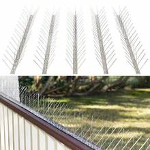 NetHong Bird Repellent Spikes With Stainless Steel Base, Pigeon Repellent Spikes For Roofs And Windows