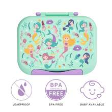 1pc Anime Theme Lunch Box, Portable Bento Box, Dishwasher , Microwave , Vibrant Cartoon Pattern, Rectangular With Handle, Suitable For School And Picnic, Durable Plastic Material, Back To School Essential Lunch Box - Multicolor - View 6