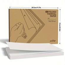 PeriPage 高品质 100 张 A4 热敏打印纸 | 快速干燥，多用途图像打印 | 兼容 A40/P80/P40/A4 便携式打印机，非常适合家庭作业、合同和日常办公使用、学校用品、返校