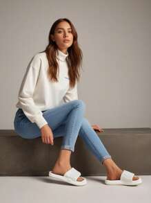 النعال الصيفية المتطورة والرائعة، نعال داخلية وخارجية للأزواج في الصيف، مصنوعة من مادة EVA مضادة للانزلاق وخفيفة الوزن وخالية من الروائح الكريهة، نعال للحمام