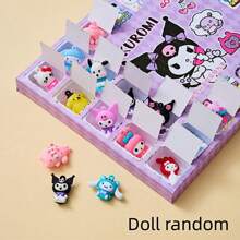 Sanrio Sanrio 40 Mystery Box Dolls - Fun Doll Set Is The Perfect Party Gift And Home Decoration. It Features Cartoon-Themed Random Small Accessories That Can Be Collected As A Surprise Mystery Toy Set.