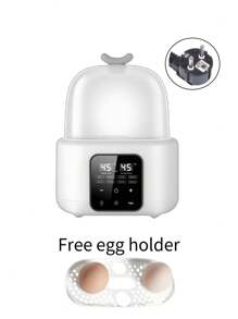 1 Multifunctional Baby Milk Warmer With Functions Of Breast Milk Heating/Food Preparation/Heating/Steaming Eggs/High Temperature Cleaning Of Milk Bottles And Water Cups, Etc., With Steaming Egg Stand - EU E Type Plug(220-240V) - View 4