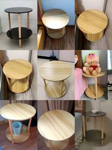 1pc Narrow Side Bedside Cabinet, Multipurpose Slim Side Table, Modern Minimalist Design