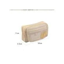 Astuccio per matite di grande capacità, semplice, versatile e resistente alle macchie, progettato appositamente per gli studenti, astuccio per matite, forniture scolastiche, back to school