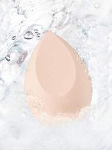 1 esponja de maquillaje con caja de almacenamiento, 2 juegos de borlas para polvo, set con huevo de belleza + caja de almacenamiento, esponja de maquillaje portátil para uso diario
