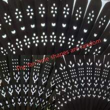 1pc Classical Vintage Style Hand Fan, Portable Foldable Handheld Fan, Random Fan Hole Design - Multicolor - View 8