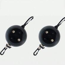 1 pièce Corde à linge portable rétractable pour extérieur, camping, hôtel, anti-dérapant, résistant au vent, accessoire de séchage de linge 10m