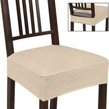 Fundas impermeables para sillas, fundas para sillas de comedor, fundas para sillas de cocina, fundas para sillas de comedor - multicolor - Ver 13