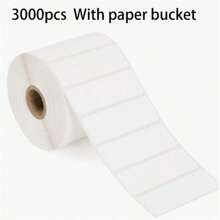 1000 pezzi, 3000 pezzi Adesivi termici in carta impermeabili, resistenti all'olio e ai graffi, adatti per scrapbooking fai-da-te, diari, confezioni regalo, etichette, pianificazione scolastica, ecc.