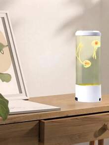 1pc 7-Color Jellyfish Lamp, Jellyfish Desk Light, Color Gradient, Bedside Lamp, LED Night Light, USB Powered Or Battery Operated, Suitable For Bedroom, Living Room, Dining Room, Study, Valentines Day Gift, Christmas Birthday Gift
