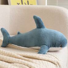 Jouet en peluche de requin, jouet de requin moelleux et mou, grands oreillers en peluche de requin, poupée de requin mignonne de la série océanique, cadeau parfait pour la maison, cadeau d'anniversaire