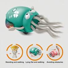 Kids Magical Dancing Octopus Electronic Early Education Intelligent Fun Octopus Toy, Interactive Toy For Boys & Girls, Back To School Season Gift