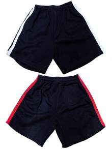 Punto Roma School Shorts Sports Uniform - Tricolor - View 3