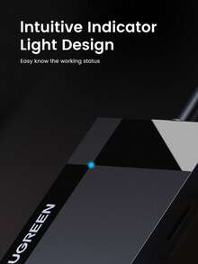 UGREEN 0.5 米 4 合 1 C 型 USB 3.0 读卡器，可同时读取 4 张卡，适用于数字存储卡 TF SD Micro SD - 黑色 - 查看 11