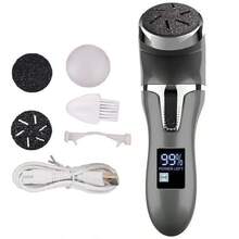 Electric Foot Grinder, Foot Dead Skin Remover With 3 Grinding Heads And LCD Display, Professional Hard Skin Removal, Foot Care Tool For Removing Cracked Heels, Calluses And Dead Skin, Foot File, Electric Foot Grinder, Creative Electric Foot Grinder, Home Exfoliating Tool, Perfect Gift For Wife, Husband And Female Friends - Multicolor - View 13