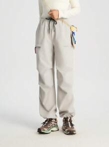 TECTOP Women's Outdoor Pants, Spring Autumn Windproof Cargo Pants Without Lining, Suitable For Hiking, Mountaineering, Tactical Pants