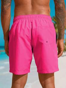 MADHERO Men's Beach Shorts, Casual Holiday Style Men Swim Trunks Men Swim Trunks