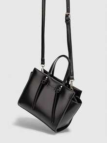 2025新款简约翼形女士手提包，高端休闲通勤单肩斜挎包，大容量 - 彩色 - 查看 7