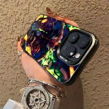 Funda de Teléfono Anime Z-Zoro de Alta Quema para iPhone 16 15 14 13 12 11 Pro Max X XR XSMAX 8 7 Plus, Cubierta Trasera Mate a Prueba de Golpes - Mezcla de colores - Ver 4