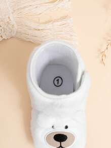 Cute Bear Design Warm Infant Boots, Comfortable Casual For Autumn/Winter