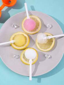 1 件棒棒糖、冰球、冰淇淋模具、婴儿硅胶冷冻托盘、家用冰棒模具、冰箱冰块托盘